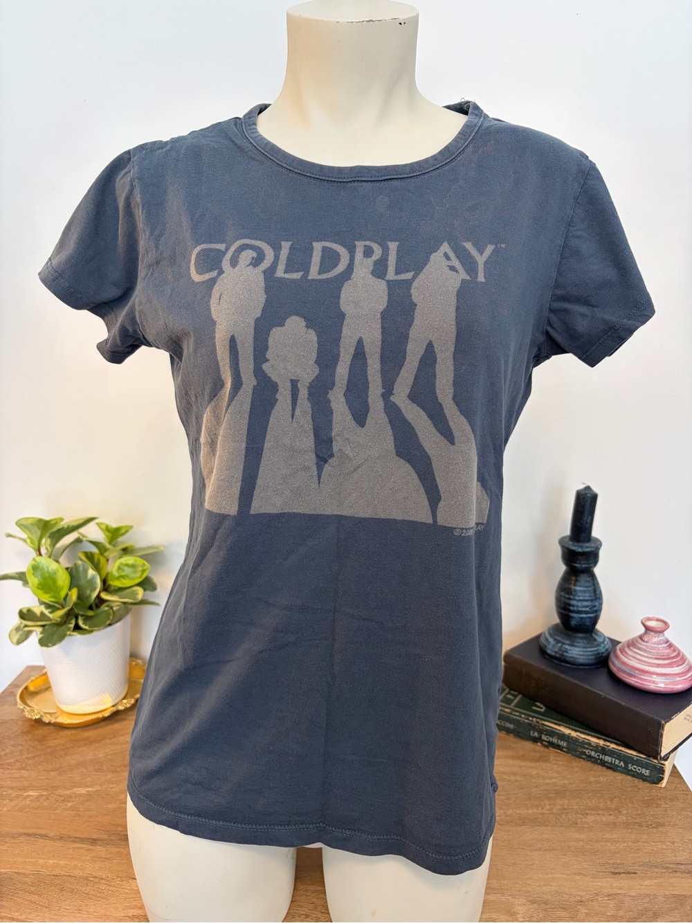 Vintage 2006 Coldplay X&Y Era Band Tee Women’s XL Silhouette